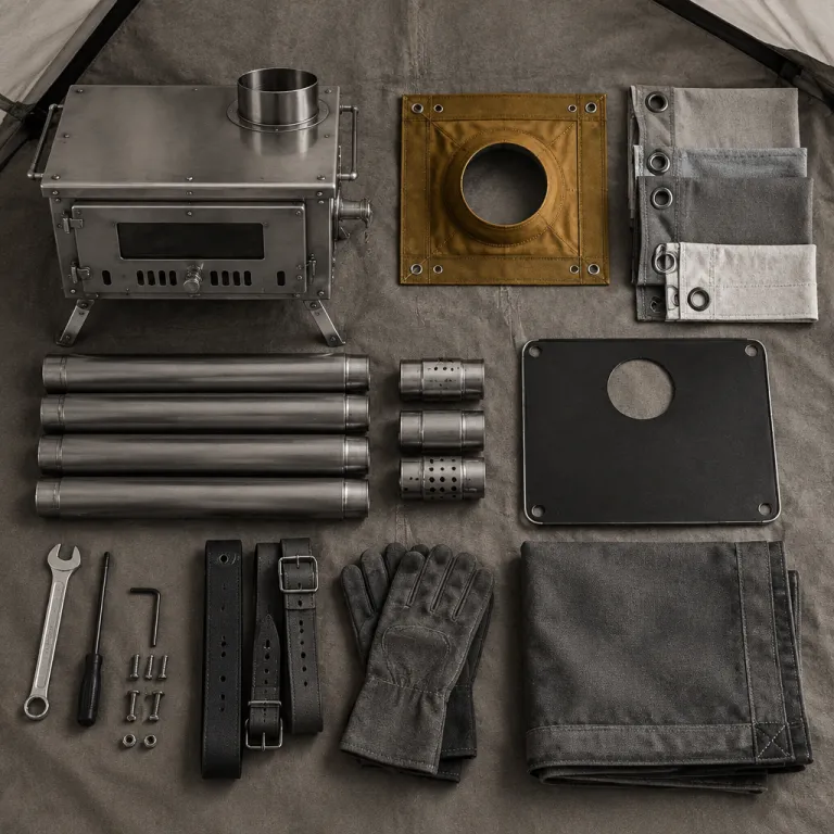 How a refined stove tent jack transforms luxury hot tent camping