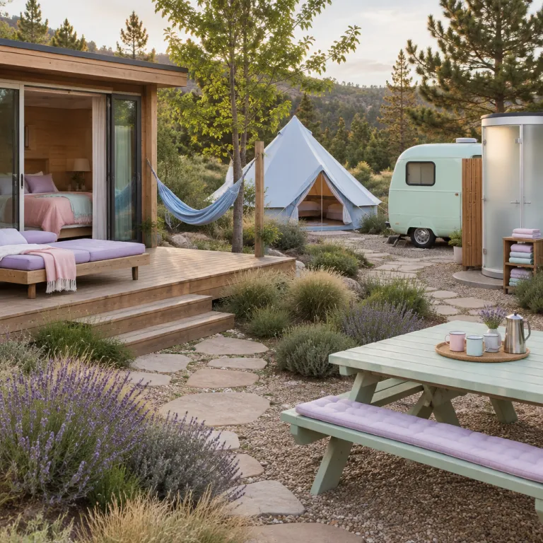 The campground designed for people who think they do not like camping
