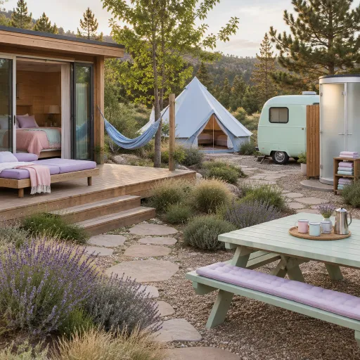 The campground designed for people who think they do not like camping
