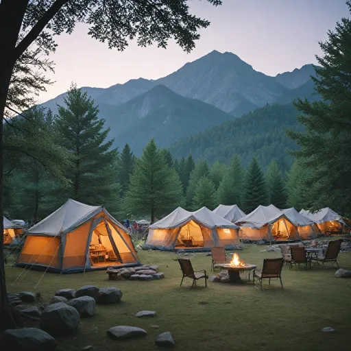 Elevating the experience: luxury campgrounds and premium booking solutions for discerning travelers