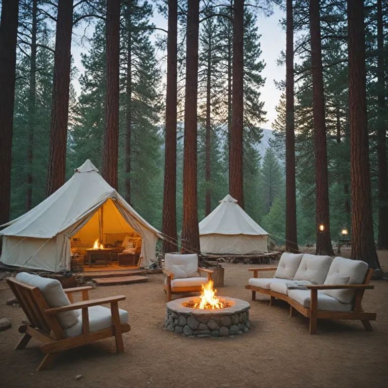 Luxury glamping experiences near Yosemite: premium campgrounds for discerning travelers