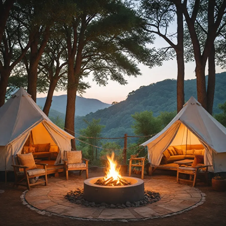 Luxury family glamping sites: exceptional destinations for unforgettable stays