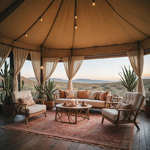 Glamping southern California: luxury outdoor escapes from desert to coast