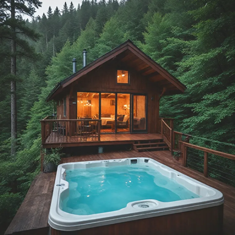 Unwinding in style: the allure of cabins with hot tubs for your next premium getaway