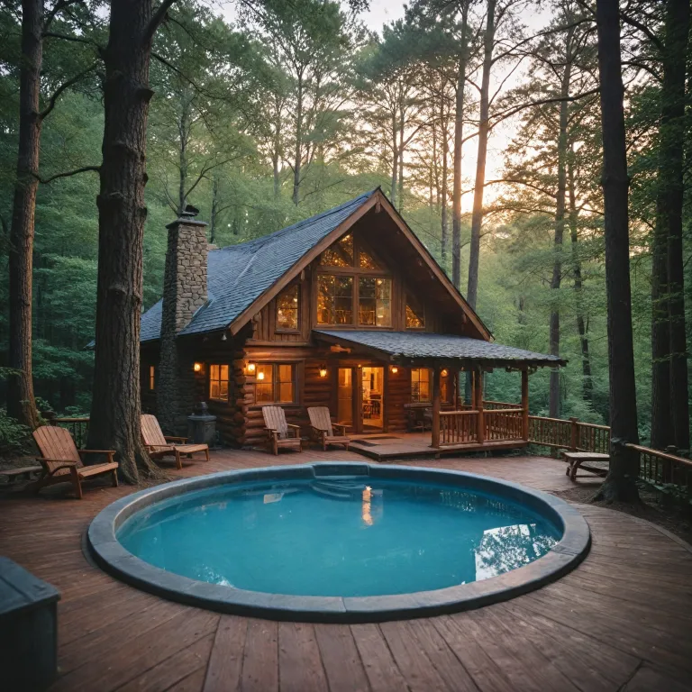Experience the ultimate cabin with jacuzzi near you: luxury rentals for a memorable getaway