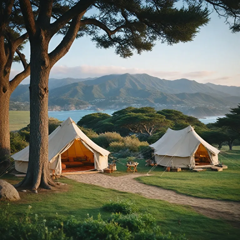 Glamping in Carmel, California: luxury outdoor stays by the sea and mountains