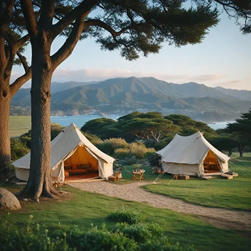 Glamping in Carmel, California: luxury outdoor stays by the sea and mountains