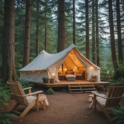 Oregon glamping: luxury outdoor escapes along rivers, coasts, and forests