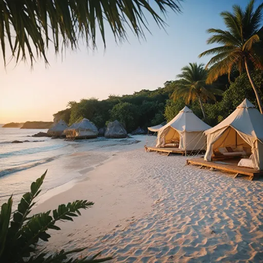 Glamping Tulum: luxury camping experiences along the Caribbean coast