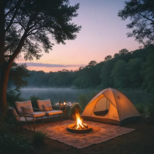 Romantic camping escapes: elevate your couple’s getaway with luxury and premium campgrounds