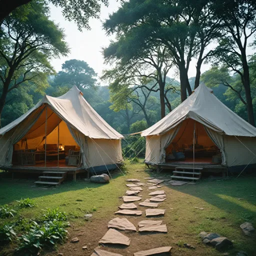 Luxe tents: redefining premium camping experiences for discerning travelers