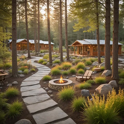 Eco-friendly lodging solutions for luxury campgrounds and premium stays