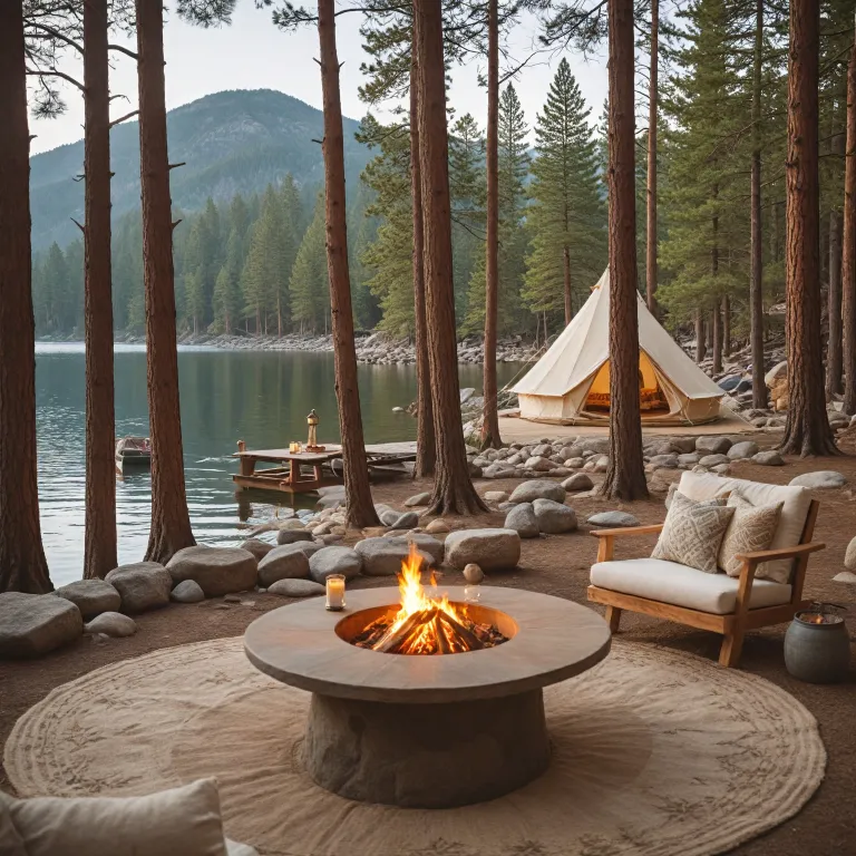 Rubicon bay lake tahoe: refined lakeside camping with a luxury edge