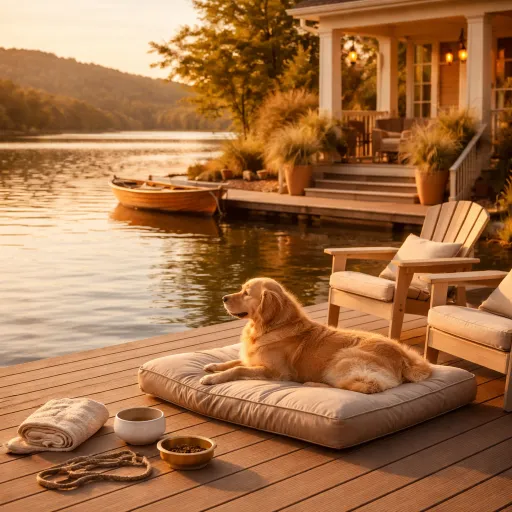 Elegant lakeside resorts in Tennessee for pet loving travelers