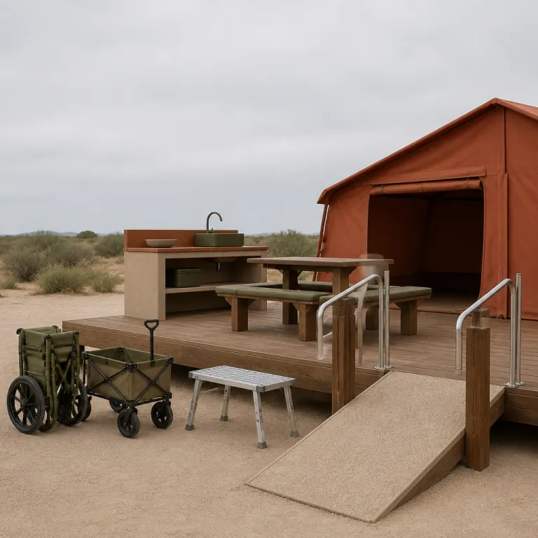 What accessible camping looks like when a campground actually cares