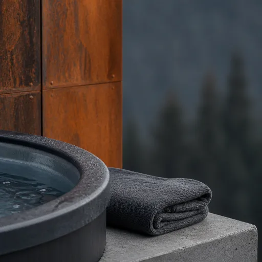 Elegant cabins with private hot tubs for a refined wilderness escape