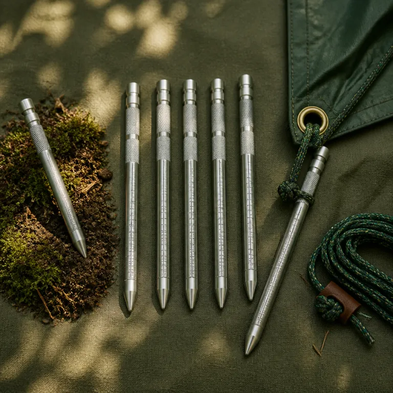 Refined tent anchoring: how aluminum tent stakes elevate luxury campground stays