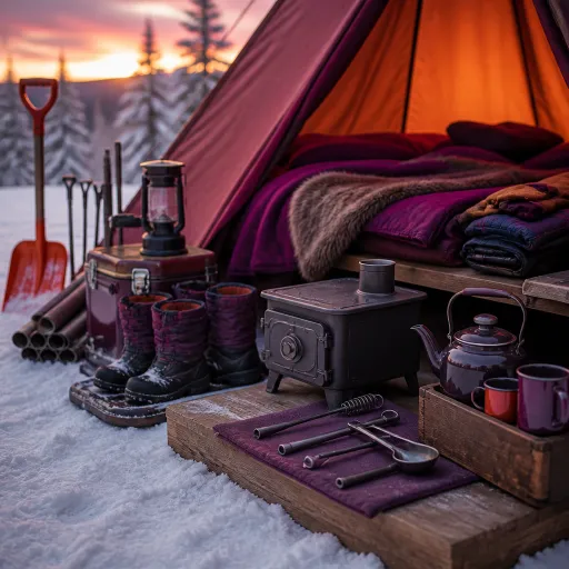 What a hot tent really is and how it transforms luxury winter camping